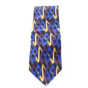 Gilda's Club  100% silk tie - Made in USA - SNL's Gilda Radner - 57"x 3 3/4"
